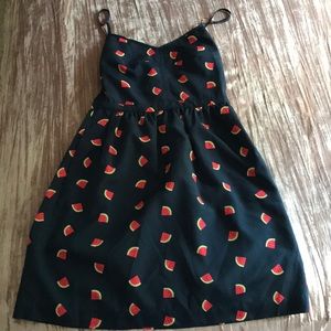 Watermelon J. Crew dress